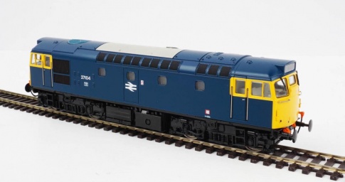 Heljan 2715- Class 27 - 27104 BR Blue With Full Yellow Ends