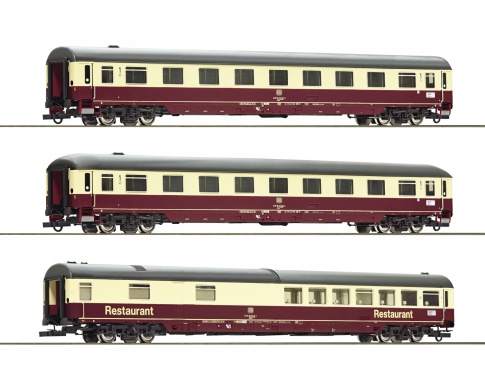 ROCO 74096 - 3 piece set 2: Auto-train Christoforus-Express, DB