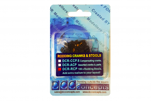 DCC Concepts DCR-RCP Rod Stool Pack  100pcs