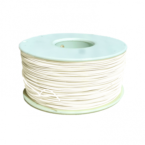 DIGIKEIJS DR60378 - 200 METER REEL LOCDECODER ELECTRICAL WIRE AWG30 0,21MM/0,58MM WHITE