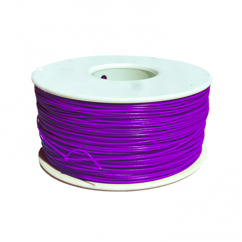 DIGIKEIJS DR60379 - 200 METER REEL LOCDECODER ELECTRICAL WIRE AWG30 0,21MM/0,58MM PURPLE