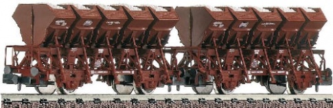 Fleischmann 845101 DB Dump Wagon Set (2) IV