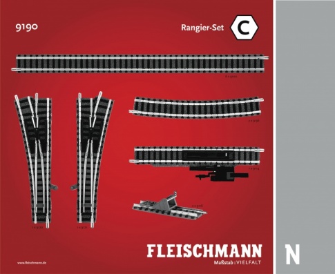 Fleischmann 9190 Track Pack C