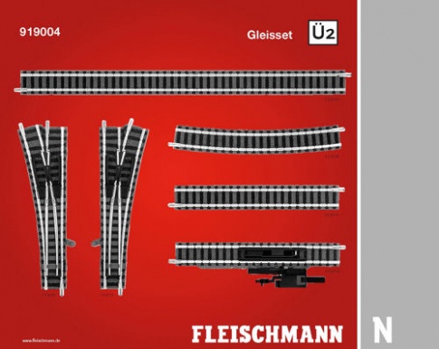 Fleischmann 919004 Track Extension Pack U2
