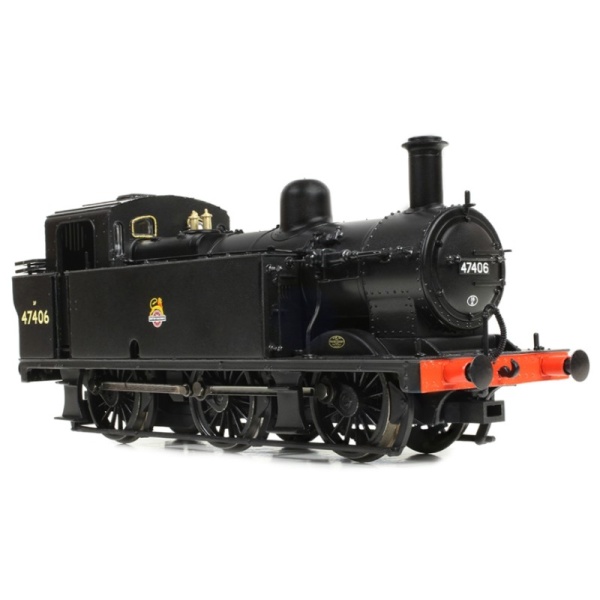 Bachmann 32-231B LMS Fowler 3F (Jinty) 47406 BR Black (Early Emblem)