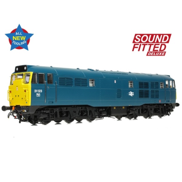 Bachmann 35-805SFX Class 31/1 31123 BR Blue