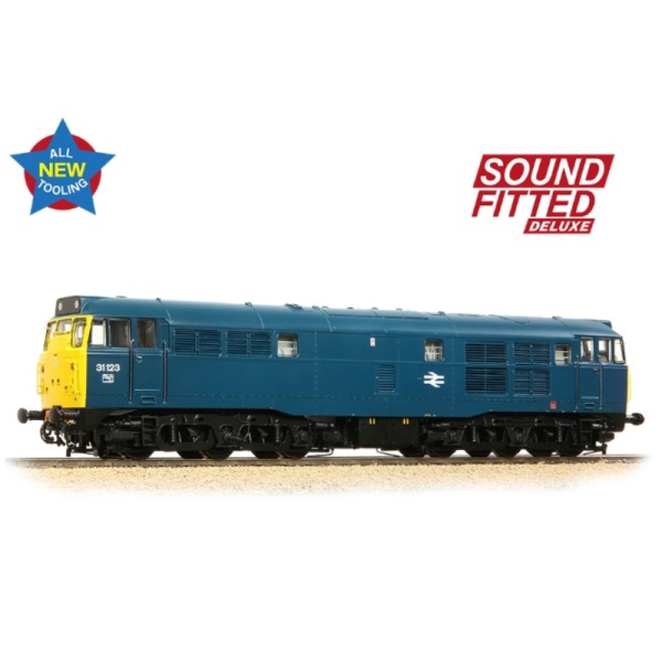 Bachmann 35-805SFX Class 31/1 31123 BR Blue