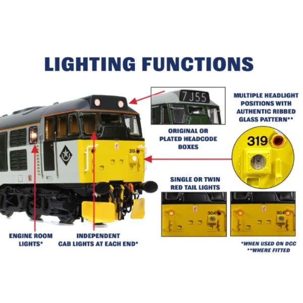 Bachmann 35-823ASFX Class 31/1 Refurbished 31304 BR Railfreight Petroleum Sector