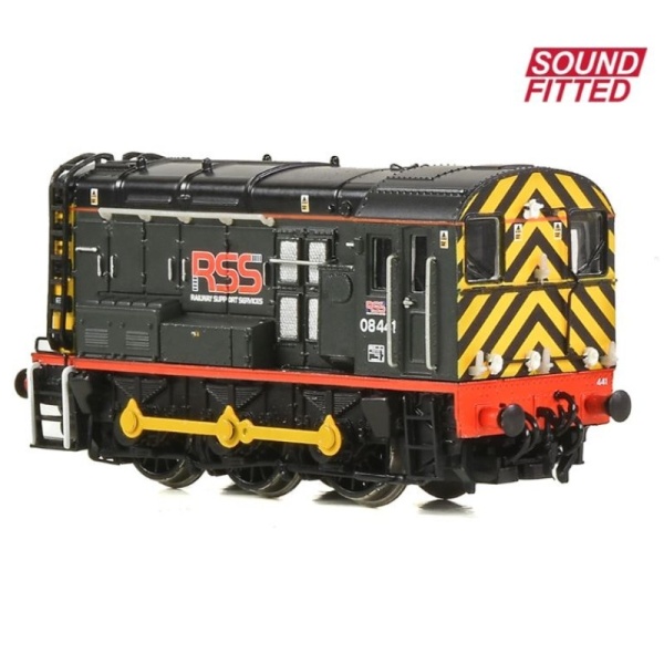 Graham Farish 371-010SF Class 08 08441 RSS Railway Support Services