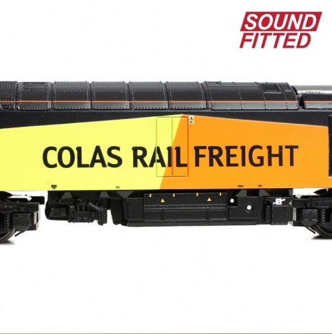 Graham Farish 371-358ASF Class 60 60096 Colas Rail Freight Sound-Fitted