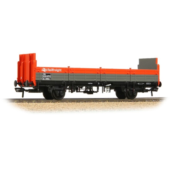 Bachmann 38-041D BR OBA Open Wagon High Ends BR Railfreight Red & Grey No.DC110652