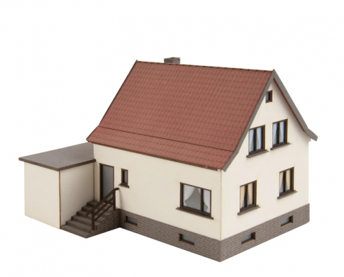 Noch 66606 Residential House with Garage - Laser Cut Kit