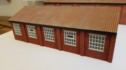 Railway Laser Lines RLL615BW Backscene Warehouse (Left Hand) OO Gauge Kit