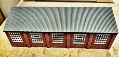 Railway Laser Lines RLL615BW Backscene Warehouse (Left Hand) OO Gauge Kit