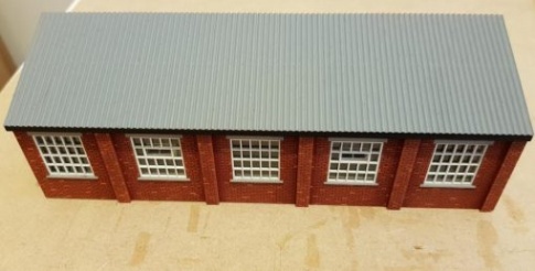 Railway Laser Lines RLL615BW Backscene Warehouse (Left Hand) OO Gauge Kit