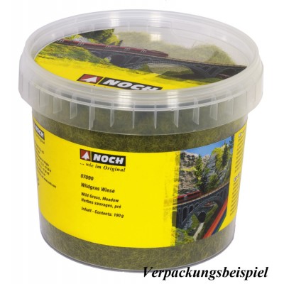 Noch 07092 Light Green Wild Grass 6mm (100g)