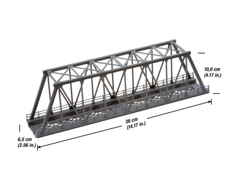 Noch 21320 Girder Bridge Kit 36x6.5x10.6cm