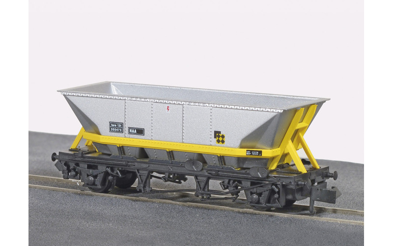 PECO NR-302 MGR Coal Hopper Wagon ('HAA' BR Trainload Coal-Sector - Yellow Cradle)