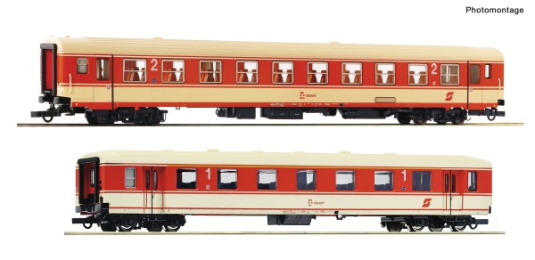 ROCO 6200078 OBB Arlberg Express Bmpz/Ap Coach Set (2) IV