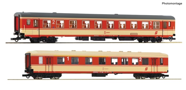 ROCO 6200079 OBB Arlberg Express Bmpz/ABp Coach Set (2) IV