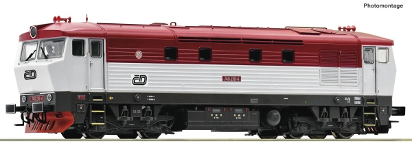 ROCO 7300054 CD Rh749 218-4 Diesel Locomotive V