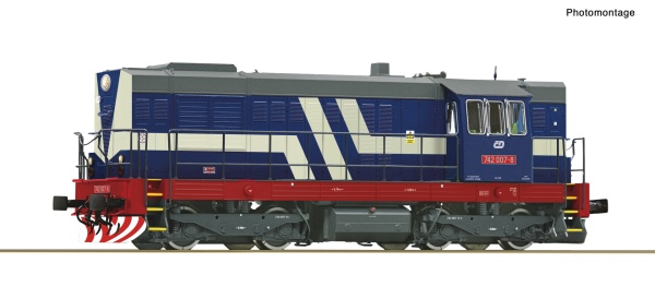 ROCO 7300063 CD Rh742 007-8 Diesel Locomotive V