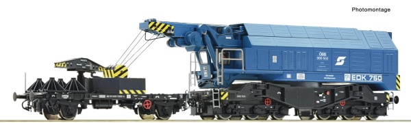 ROCO 7310069 OBB EDK750 Digital Slewing Crane IV (DCC-Sound)