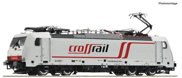 ROCO 7500099 Crossrail BR186 905-6 Electric Locomotive V