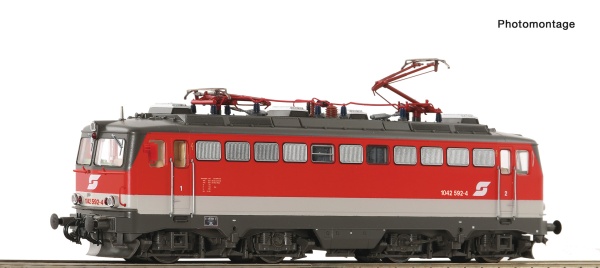 ROCO 7510139 OBB Rh1042 592-4 Electric Locomotive V (DCC-Sound)