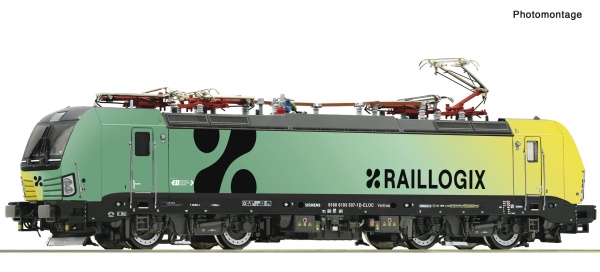 ROCO 7520137 Raillogix BR193 507-1 Electric Locomotive VI (~AC-Sound)