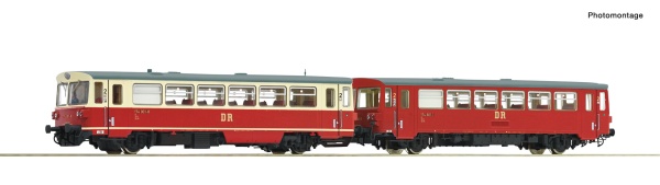 ROCO 7700013 DR BR174 001-8 Diesel Railcar & Trailer IV