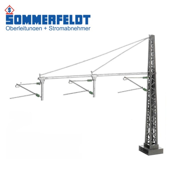 Sommerfeldt 431 Mast with tubular outrigger, kit for 1-3 tracks