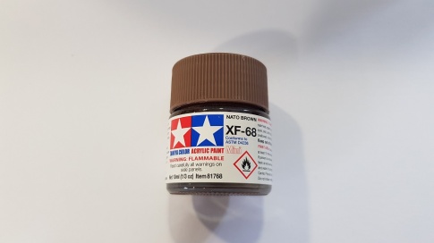 Tamiya MINI XF-68 NATO BROWN Acrylic Paint 10ml