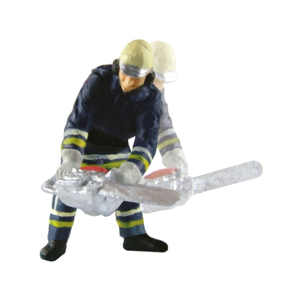 Viessmann 1541 Fireman with Chain Saw - Moving HO