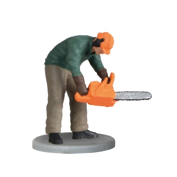 Viessmann 1548 Lumberjack with Chain Saw - Moving HO