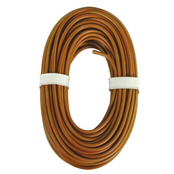 Viessmann 6896 High-Current Cable 0.75mm - Brown - 10m