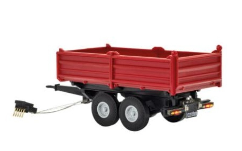 VN8214 H0 Tandem tipper, red, functional model