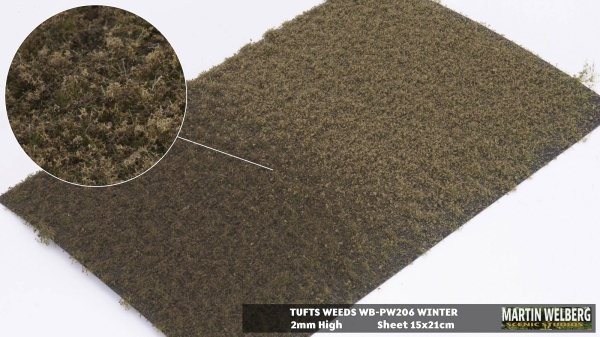 Tufts weeds 2mm fall/winter