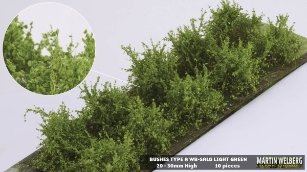 Bushes type A light green