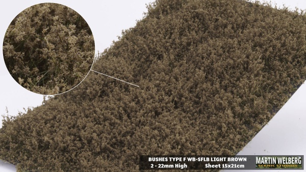 Bushes type F Light Brown