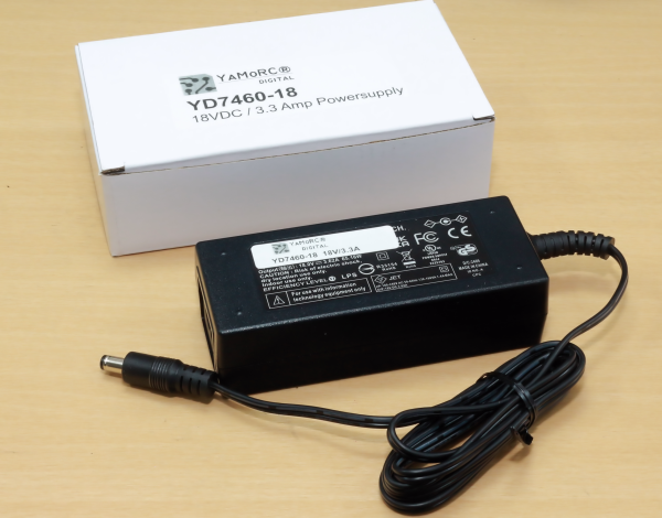 YaMoRC YD7460-18 18v 3.3 amp Power Supply