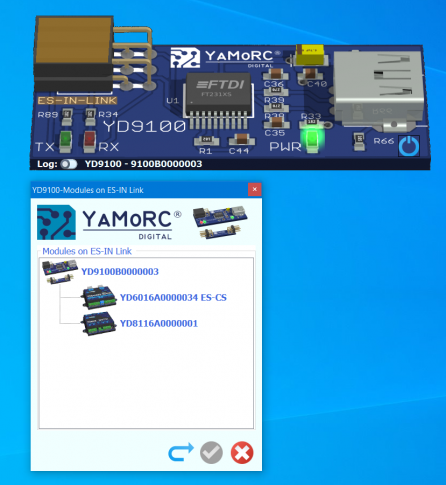 YaMoRC YD9100 USB Interface