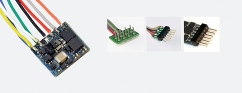 ESU 53665 LokPilot Nano Standard, DCC decoder, NEM651 6-pin interface direct Connection