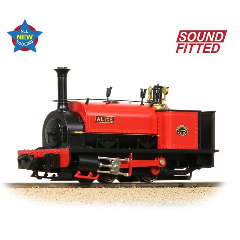 Bachmann 71-025SF Quarry Hunslet 0-4-0ST 'Alice' Dinorwic Quarry Red