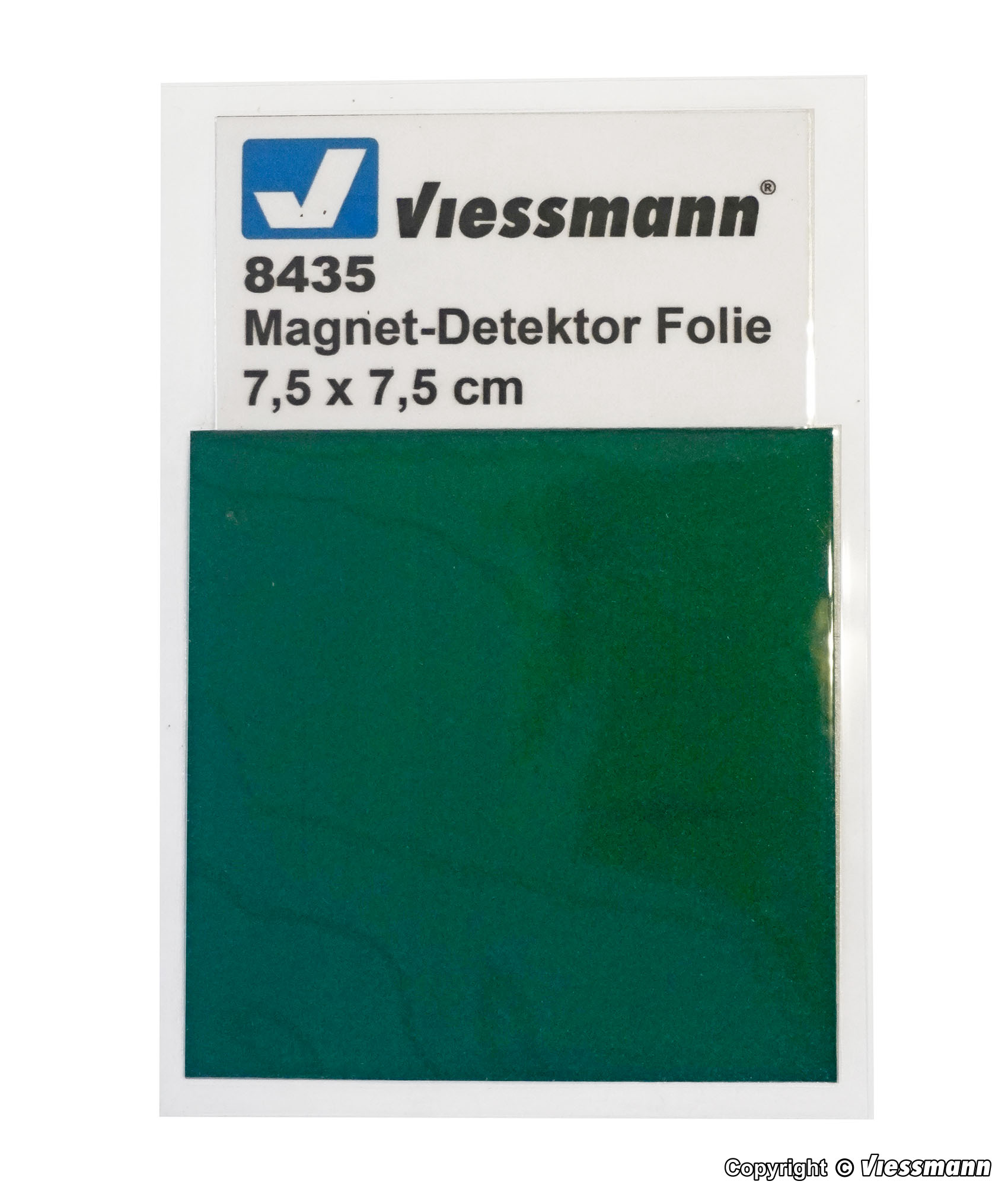 Viessmann VN8435 Magnetic detector foil L 7.5 x W 7.5 cm