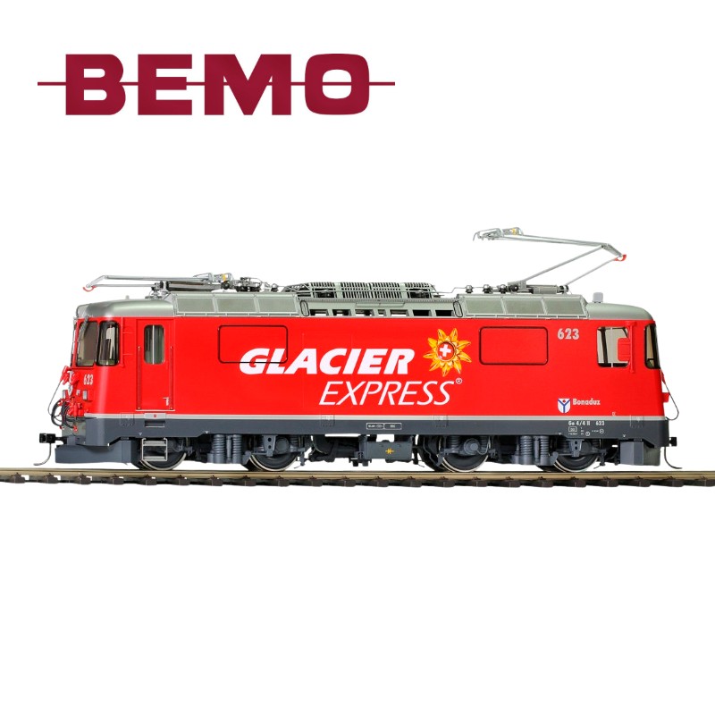 Bemo 9358183 - RhB Ge 4/4 II 623 '' Bonaduz Glacier-Express''