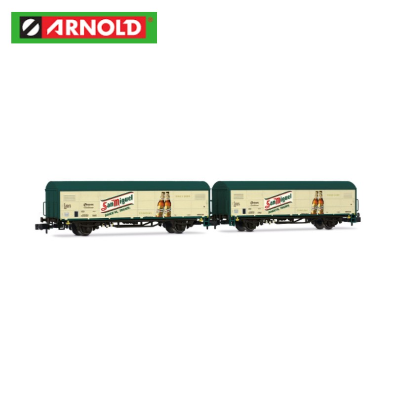 Arnold HN6704 RENFE JPD Wagon Set San Miguel (2) V