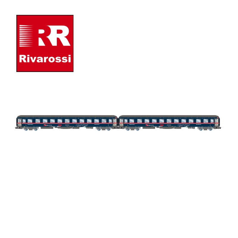 Rivarossi HR4378 NightJet Sleeper Coach Set