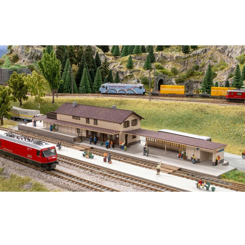 Noch N63005 Bergun Station Laser Cut Kit