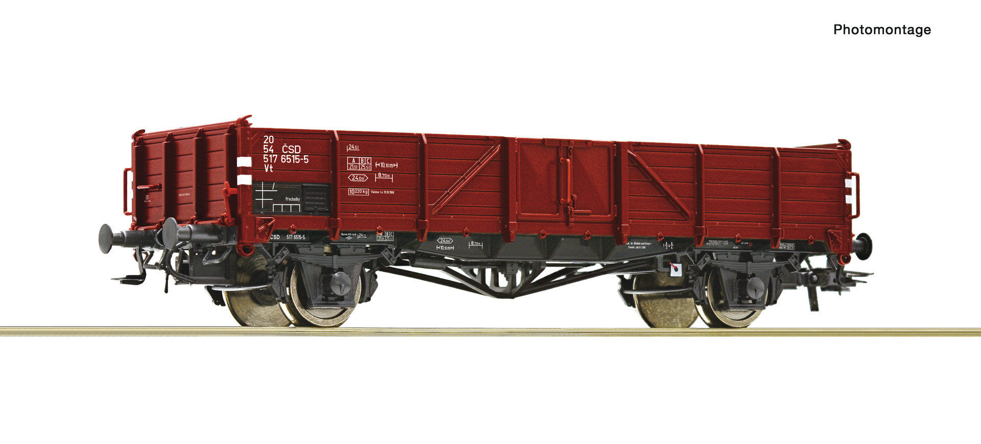 ROCO 6600118 CSD Vt Open Wagon IV